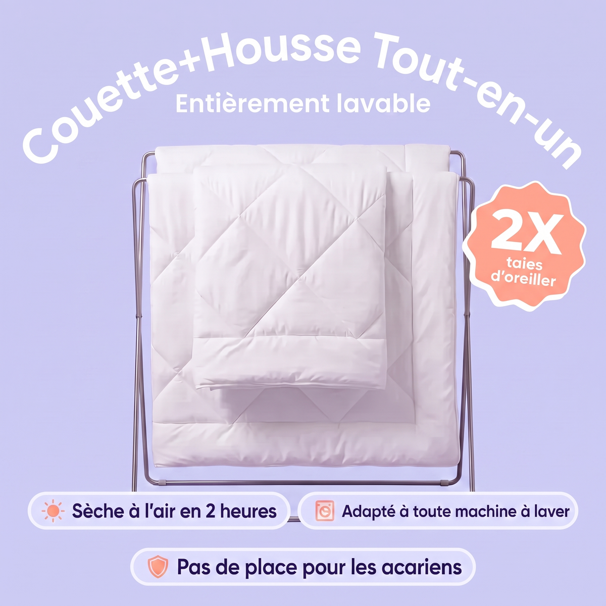 Lumicold — Couette 2-en-1